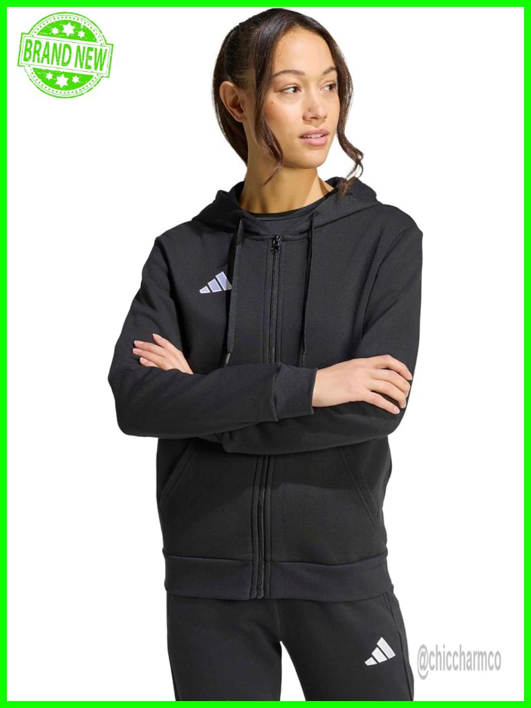 Full-Zip Hoodie - Cozy Fleece Activewear With Adjustable Hood
